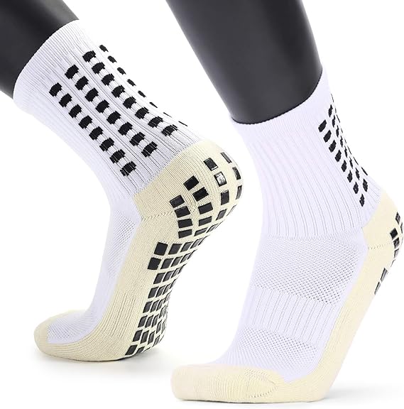 CHAUSSETTES ANTIDÉRAPANTES BLANCHES