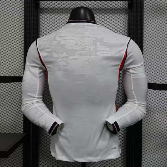 Angleterre DOM Coupe du monde Player version Long Sleeve 2026