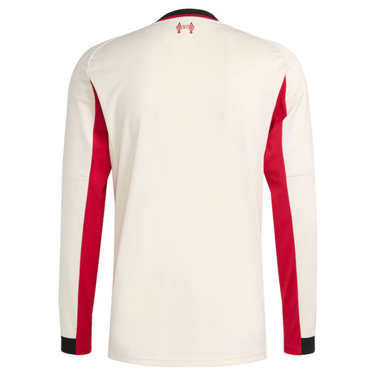 Maillot Liverpool Manches Longues Homme Exterieur 2025 2026