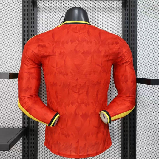 Belgique DOM Coupe du monde 2026 Player Version Long sleeve